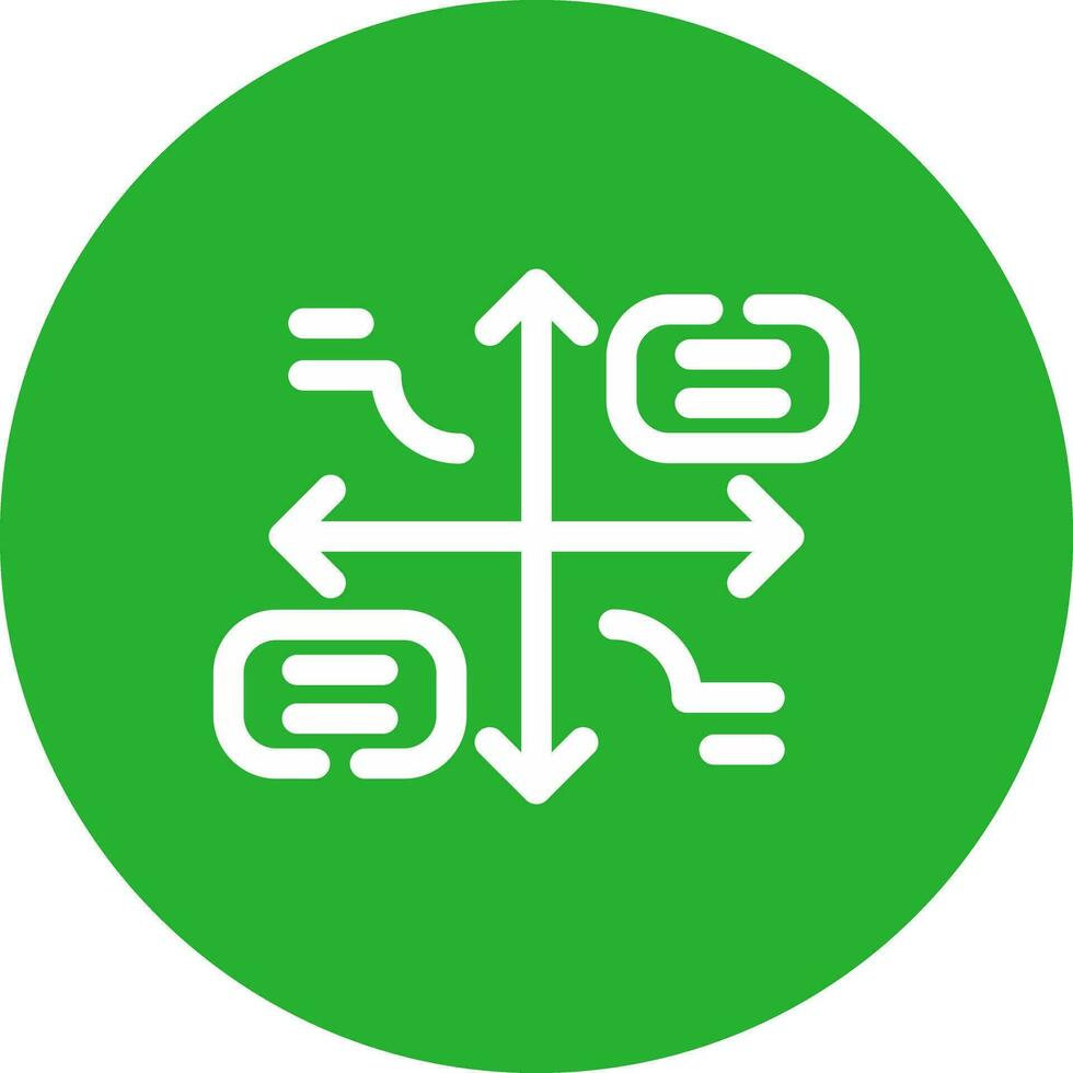 Grid Matrix Creative Icon Design vector