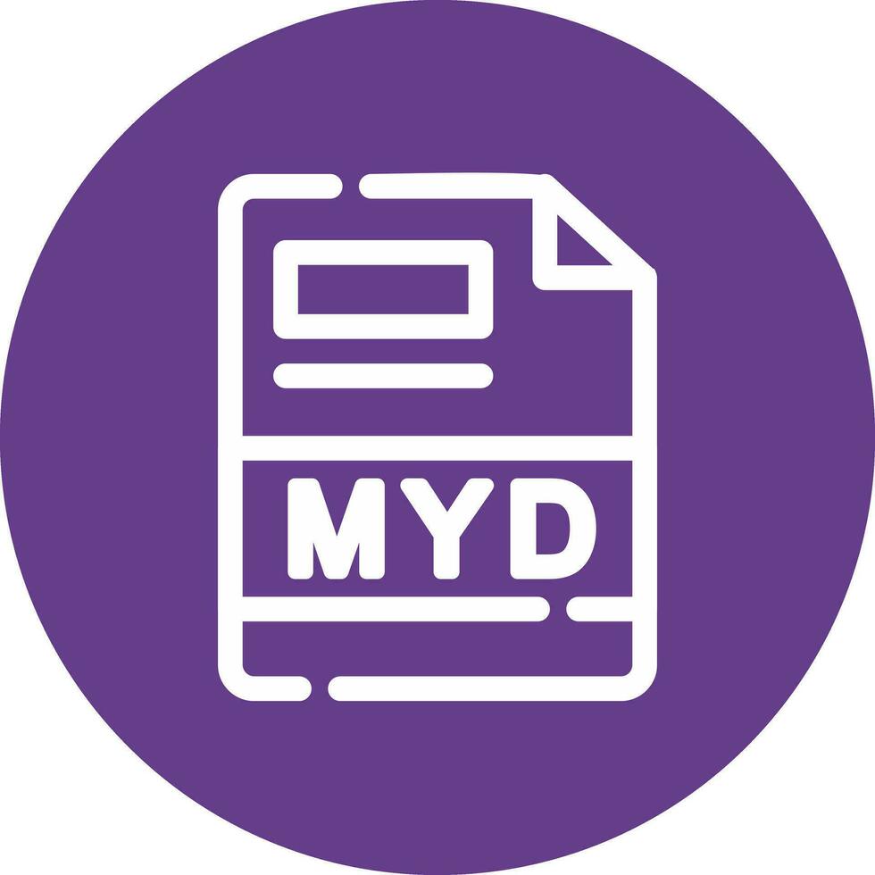 MYD Creative Icon Design vector