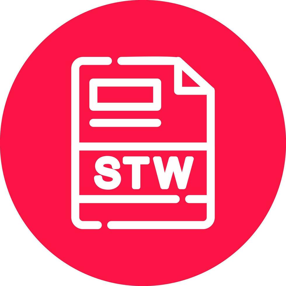 STW Creative Icon Design vector