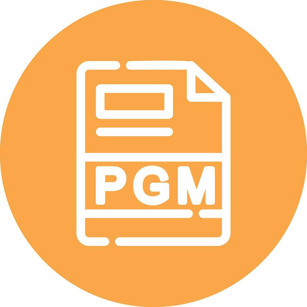 PGM Creative Icon Design vector