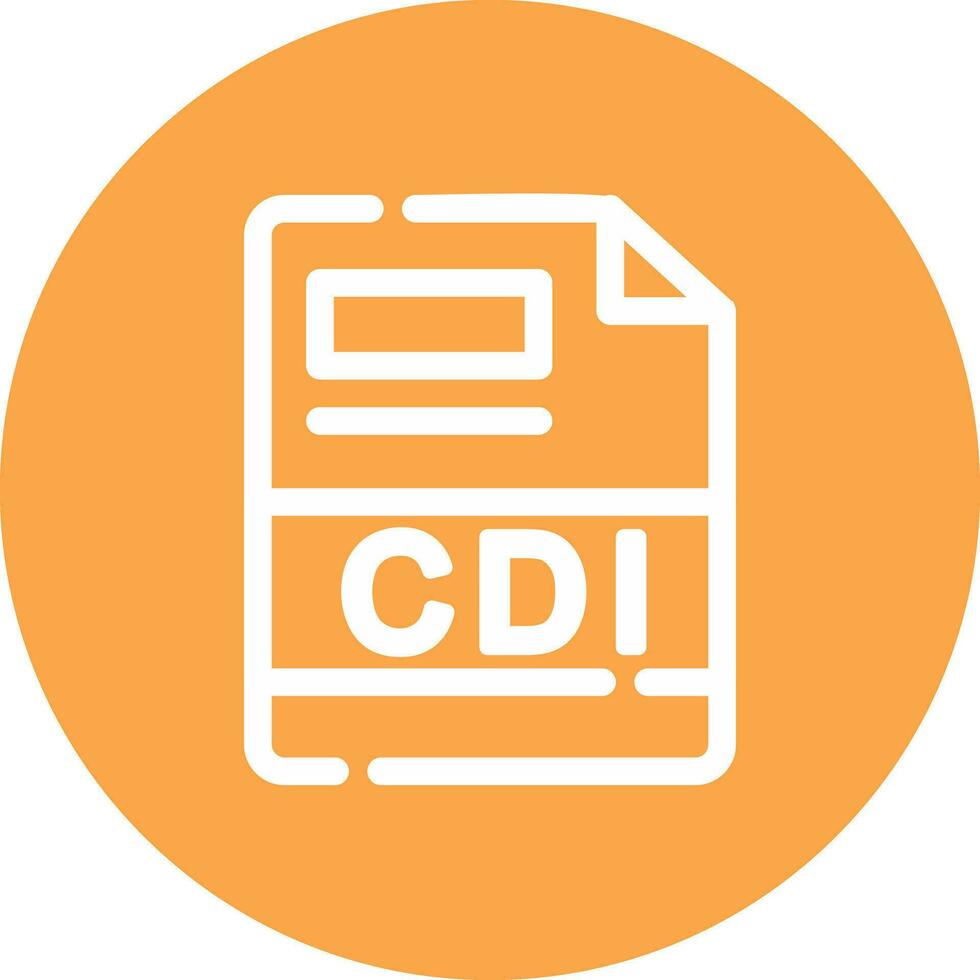 CDI Creative Icon Design vector