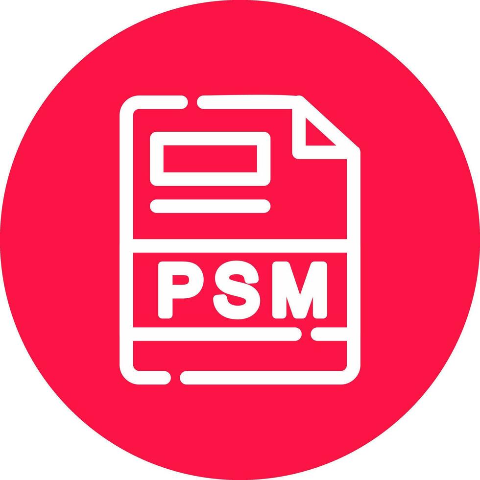 PSM Creative Icon Design vector