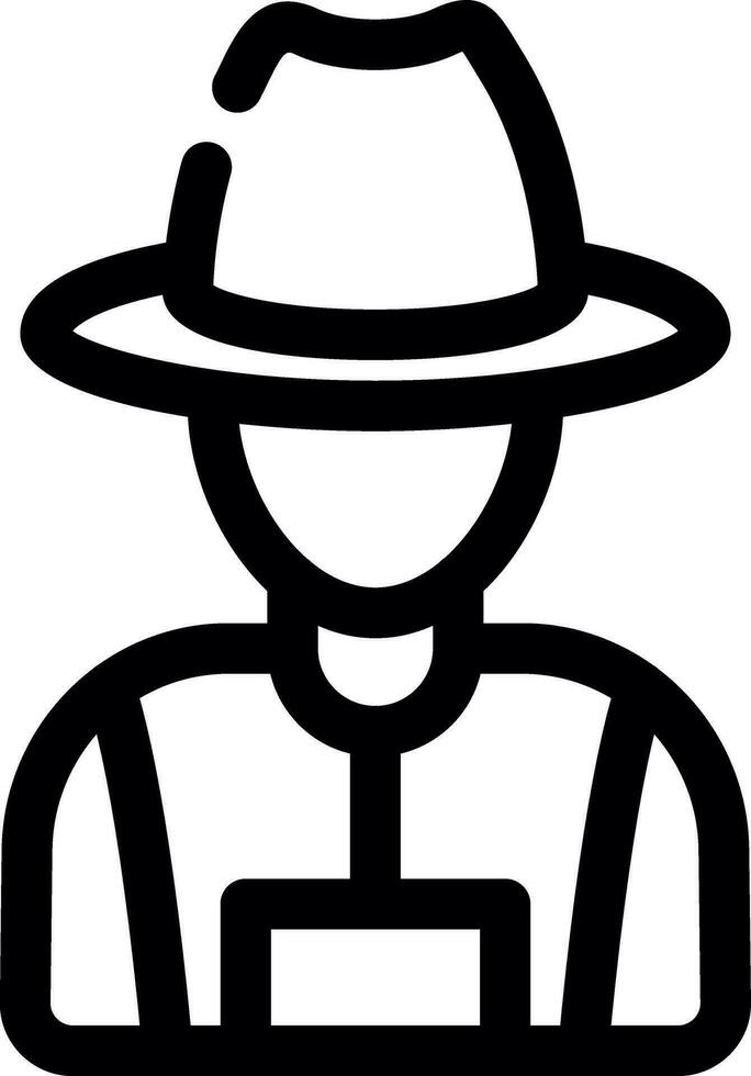 Farmer Creative Icon Design vector