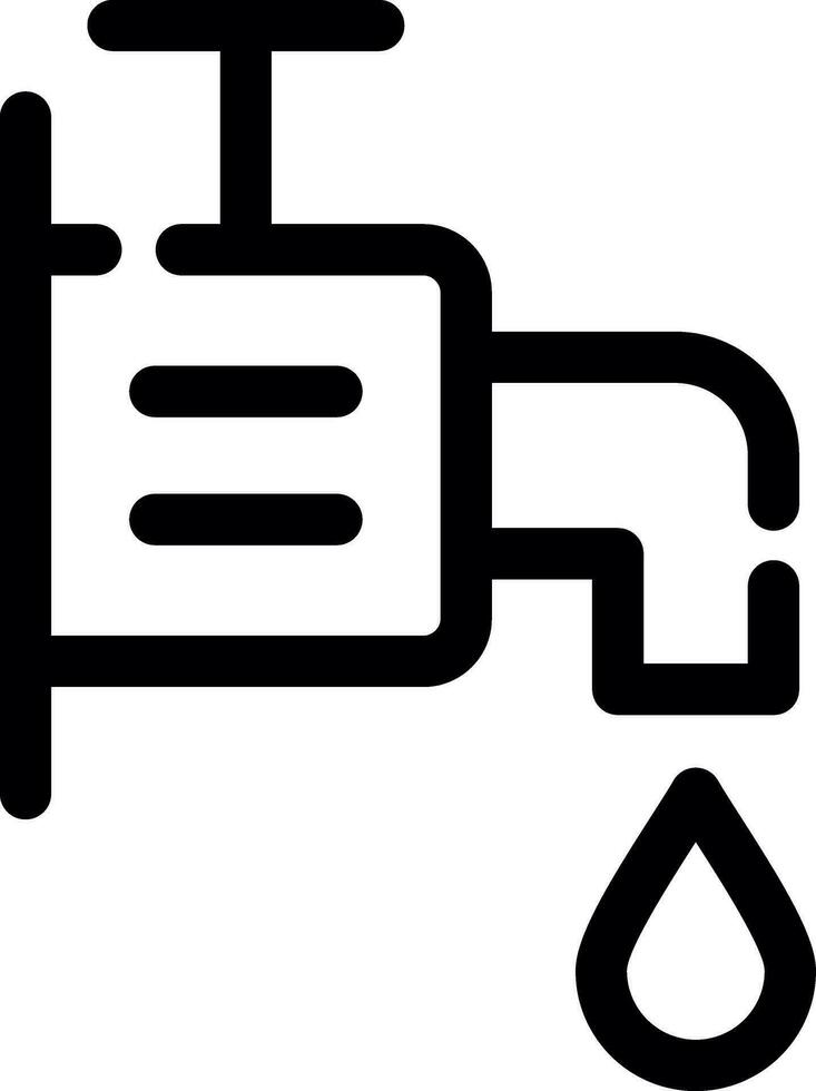 Faucet Creative Icon Design vector