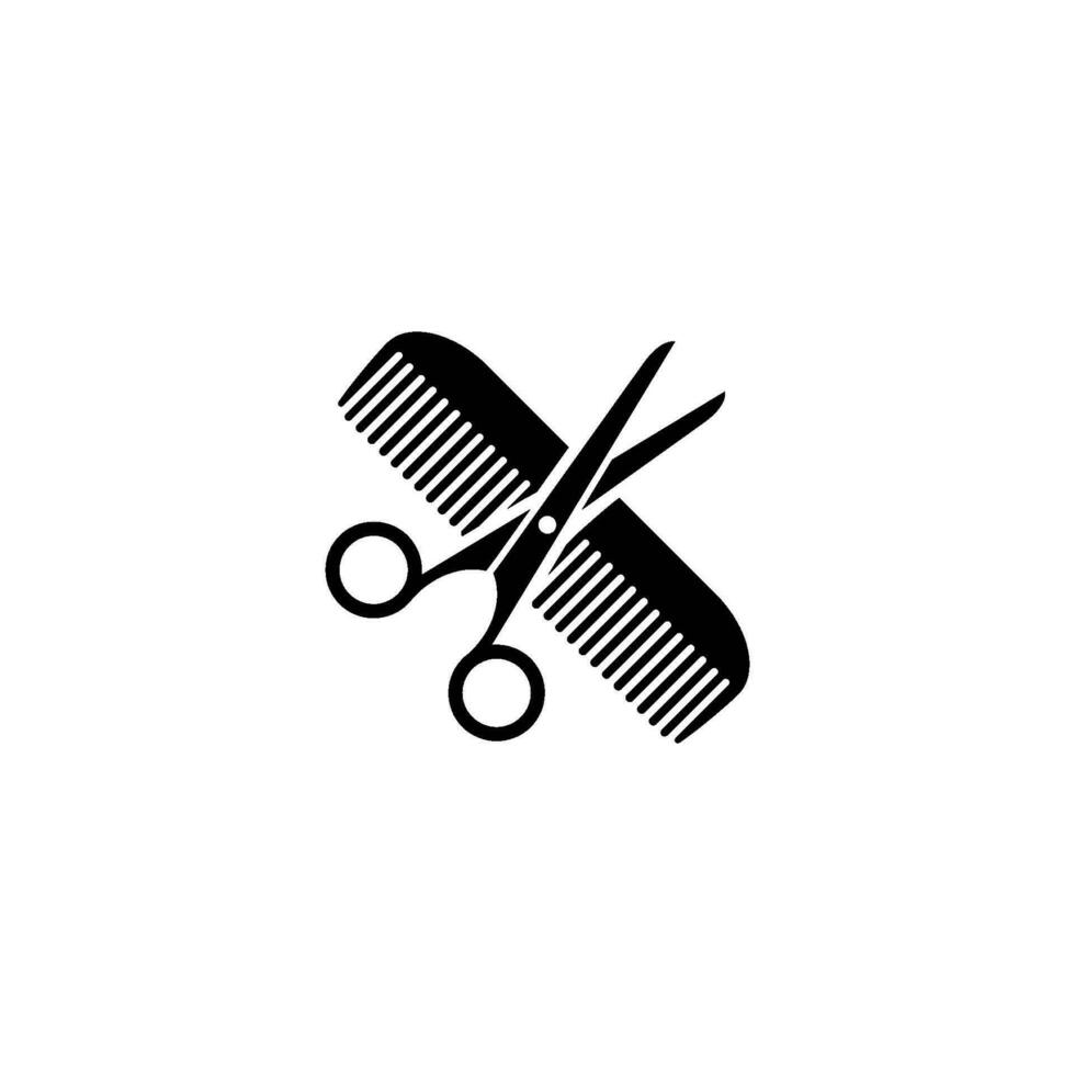 barbershop icon vector design templates