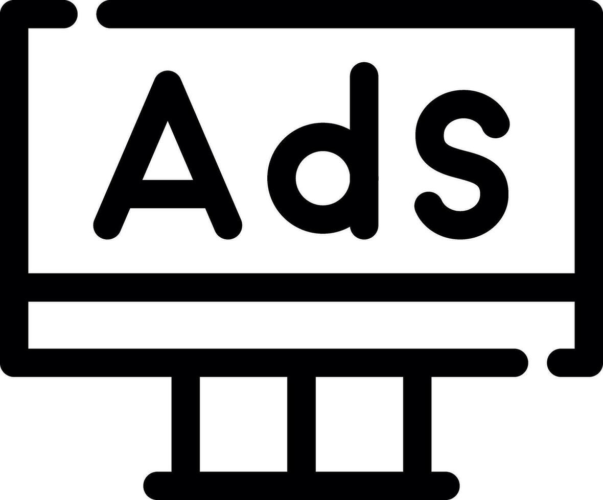 Advertising Creative Icon Design vector