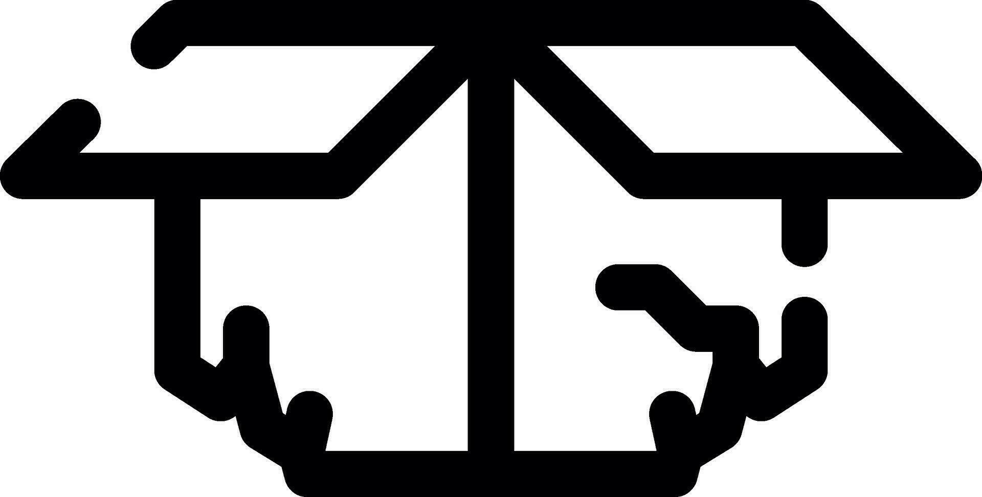 Carton Box Creative Icon Design vector