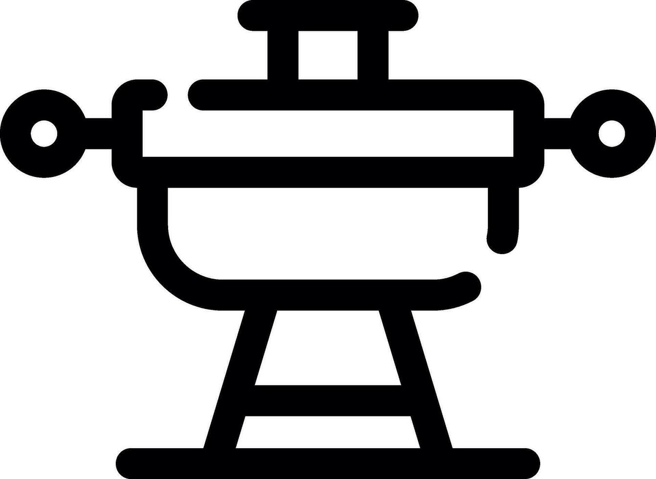 Grill Creative Icon Design vector