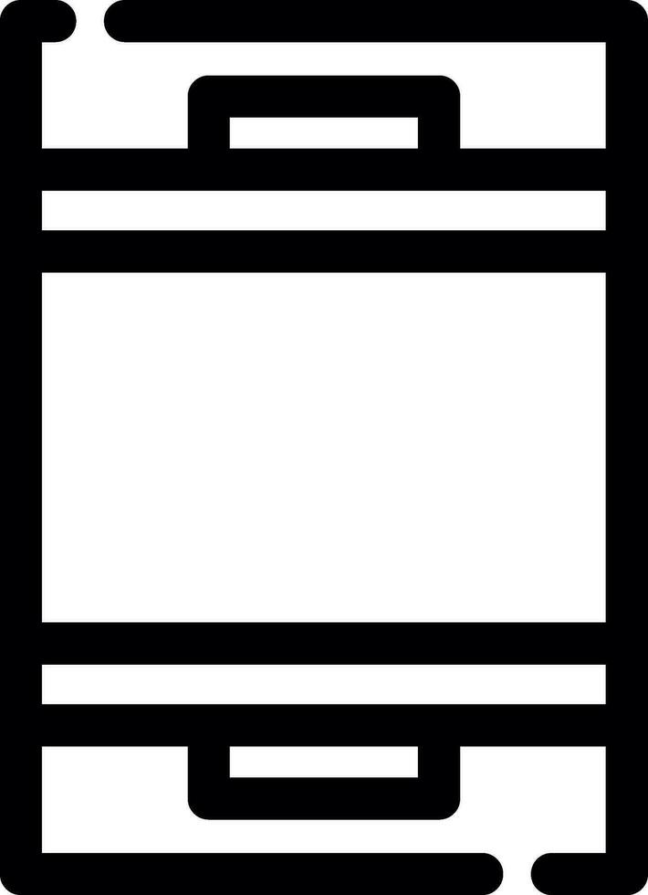 Mobile Phone Creative Icon Design vector