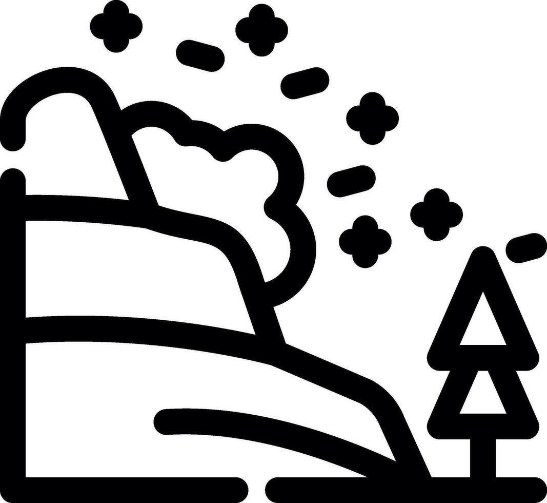 Avalanche Creative Icon Design vector