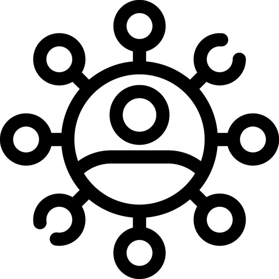 Network Creative Icon Design vector