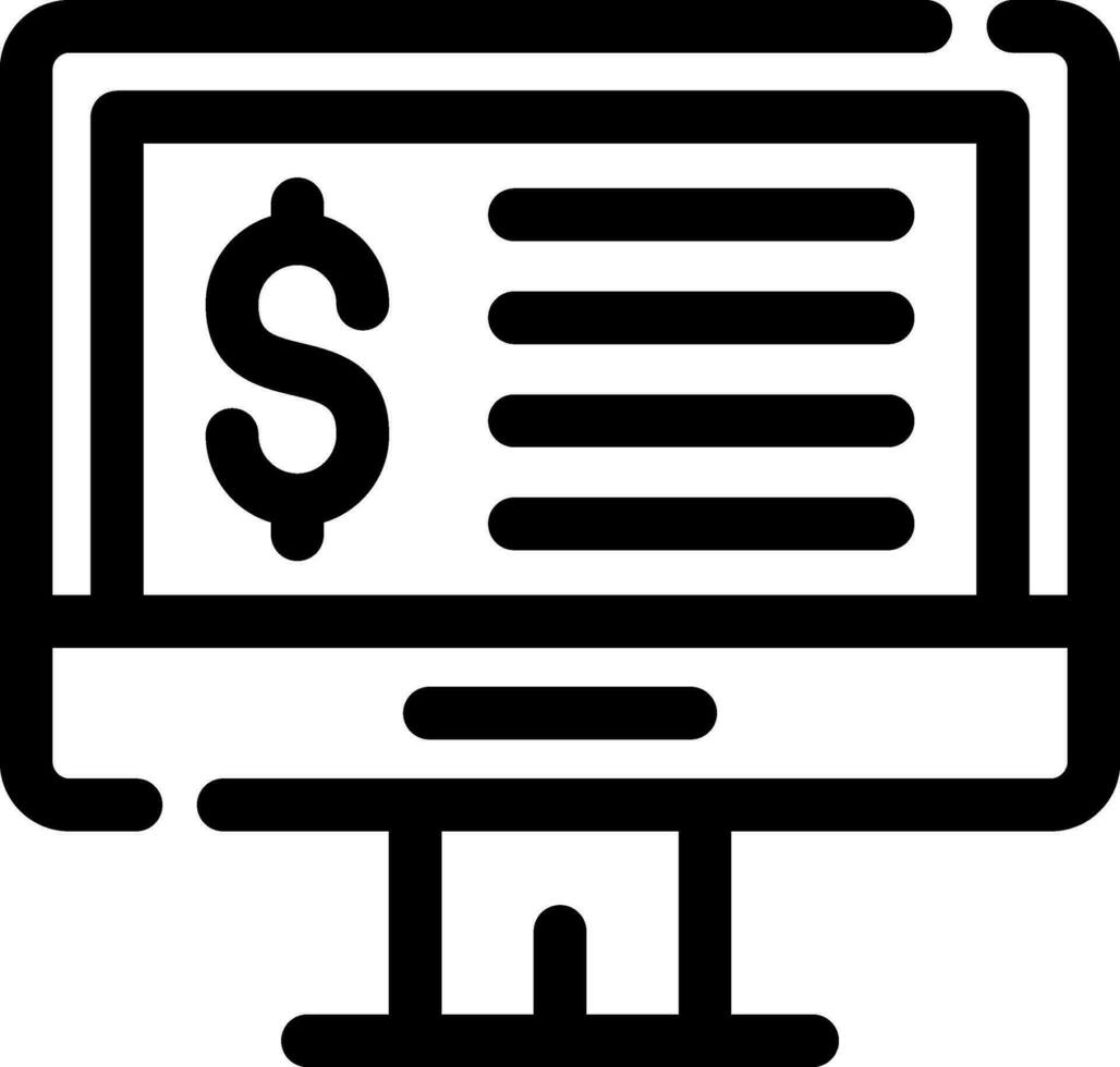 Online Donation Creative Icon Design vector