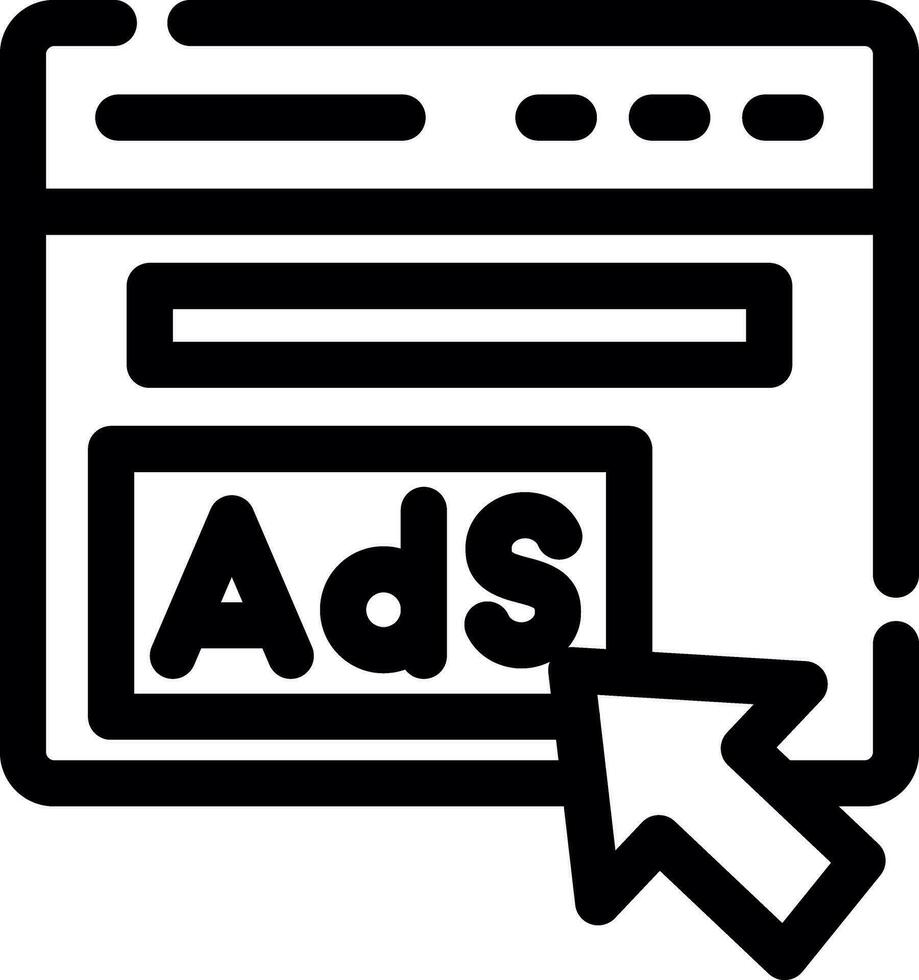 Advertising Creative Icon Design vector
