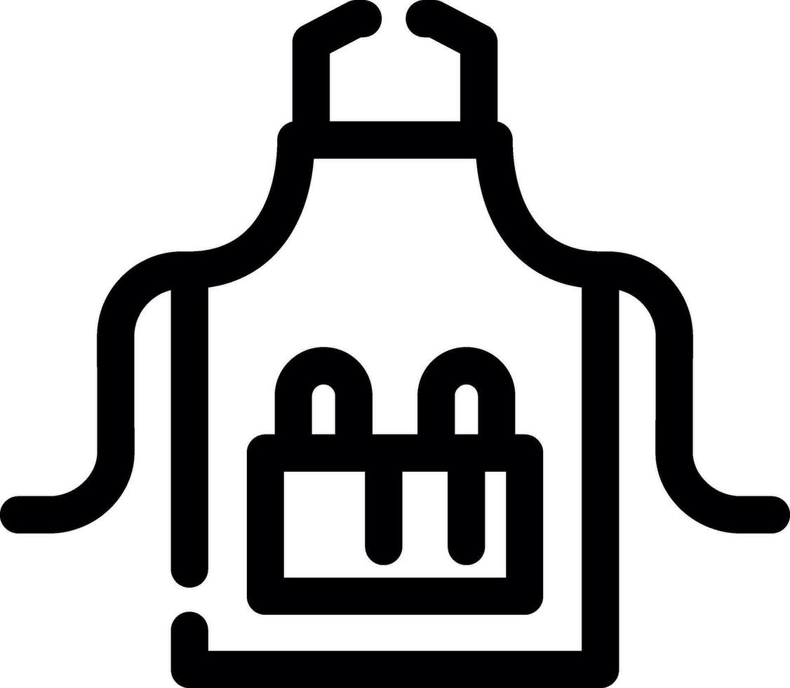 Apron Creative Icon Design vector