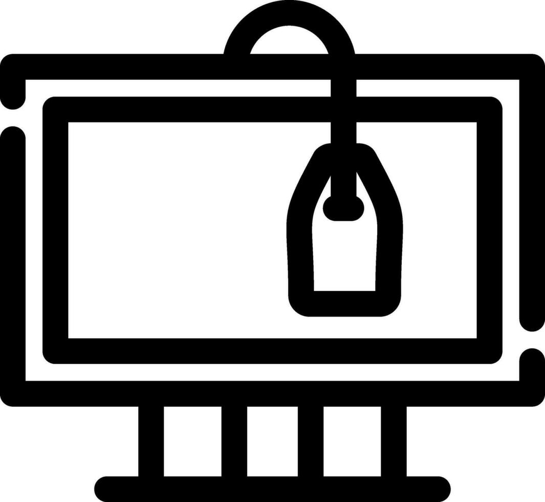 TV Creative Icon Design vector
