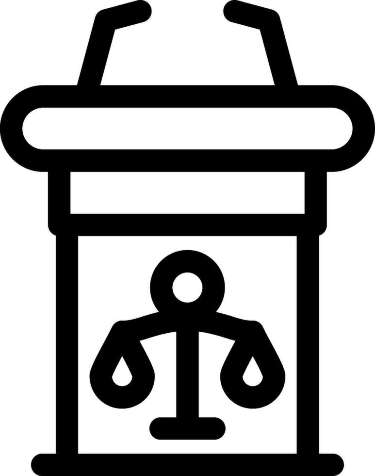 Tribune Creative Icon Design vector
