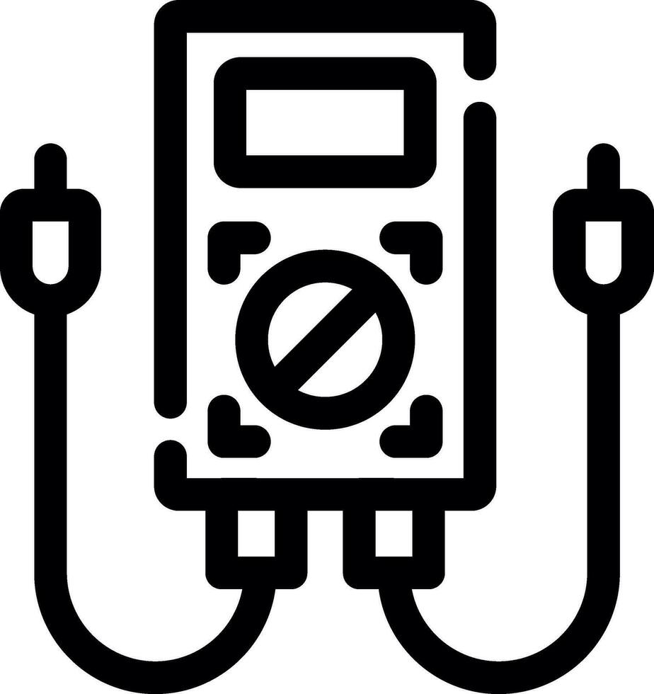 Multimeter Creative Icon Design vector