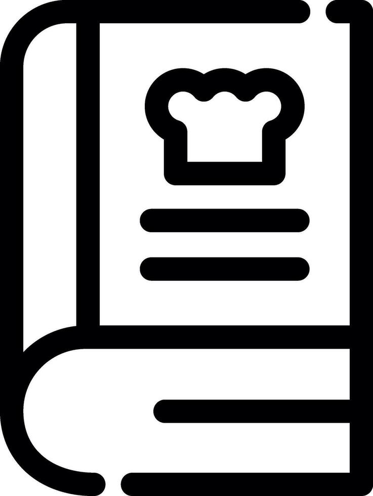 Recipes Creative Icon Design vector