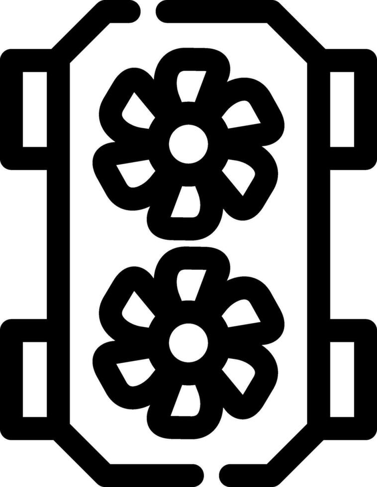 Pc Tower Creative Icons Design vector