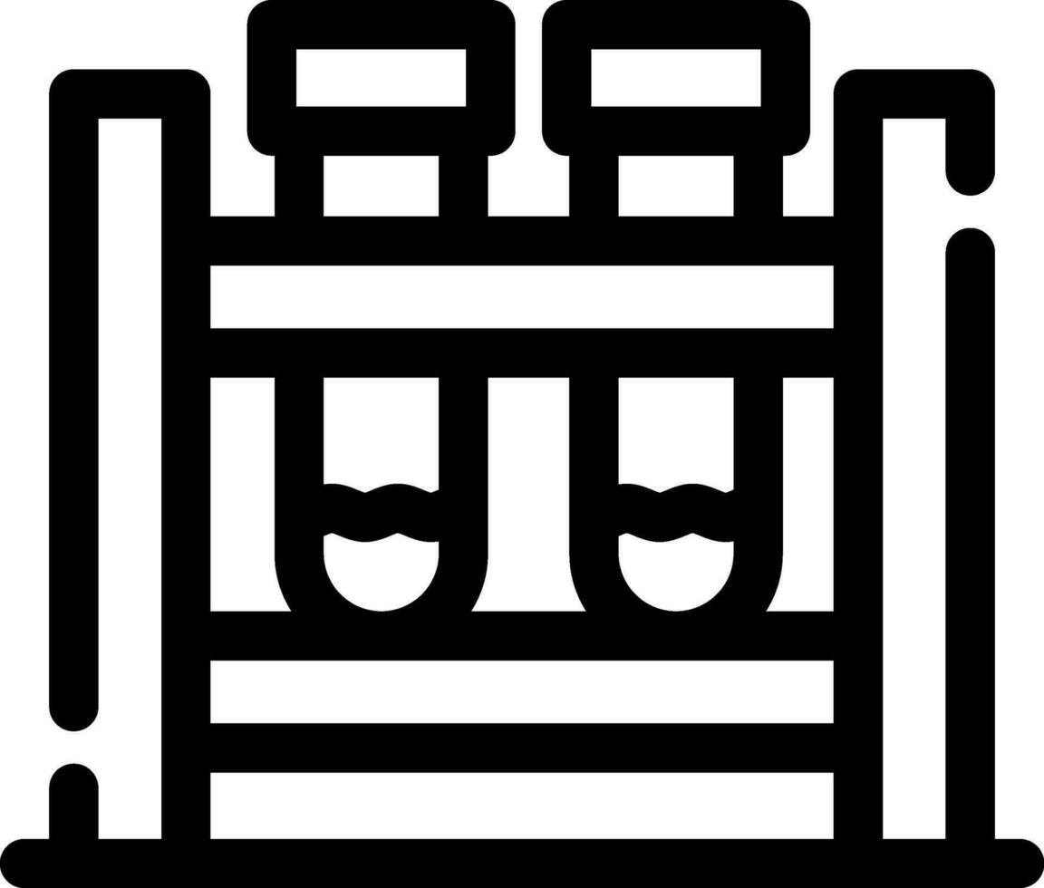 Test Tube Creative Icons Design vector