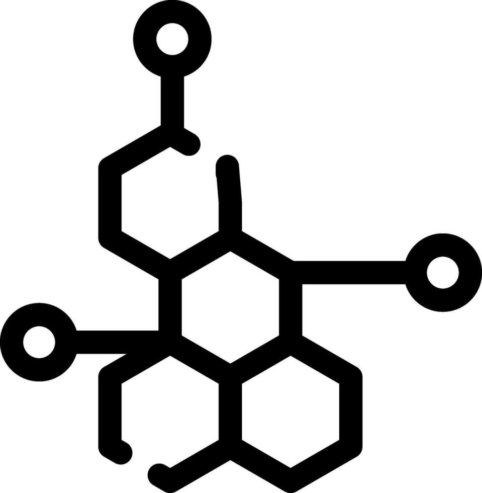 molécula creativo íconos diseño vector