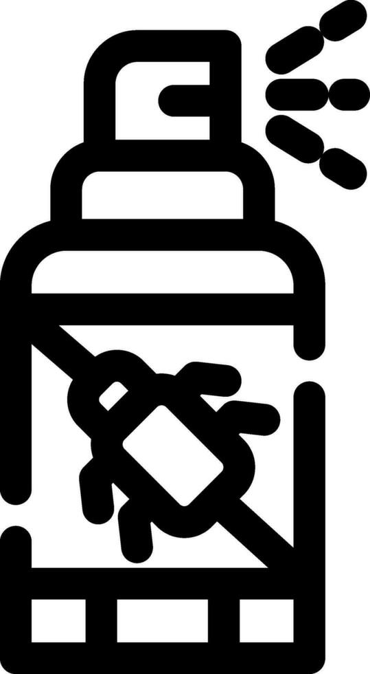 Spray Bottle Creative Icons Design vector