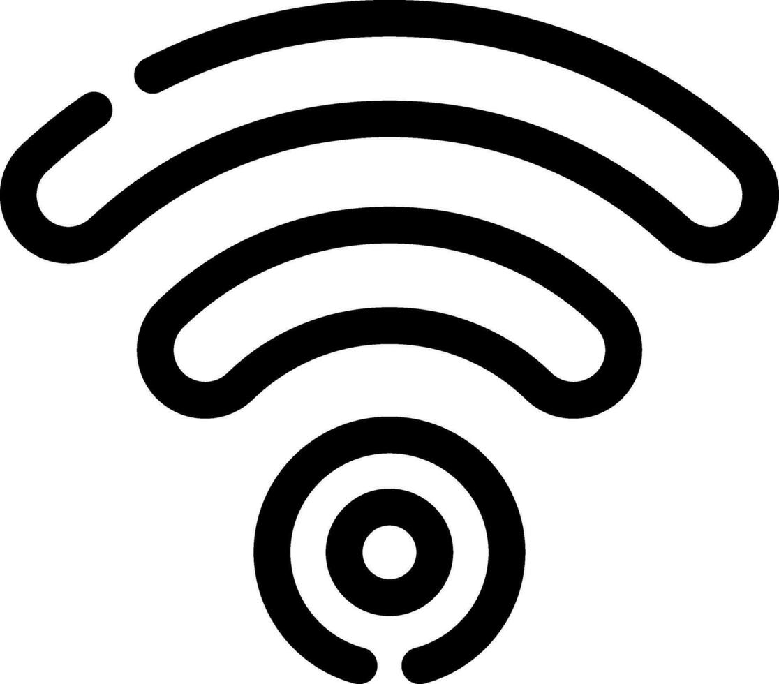 Wifi Creative Icon Design vector