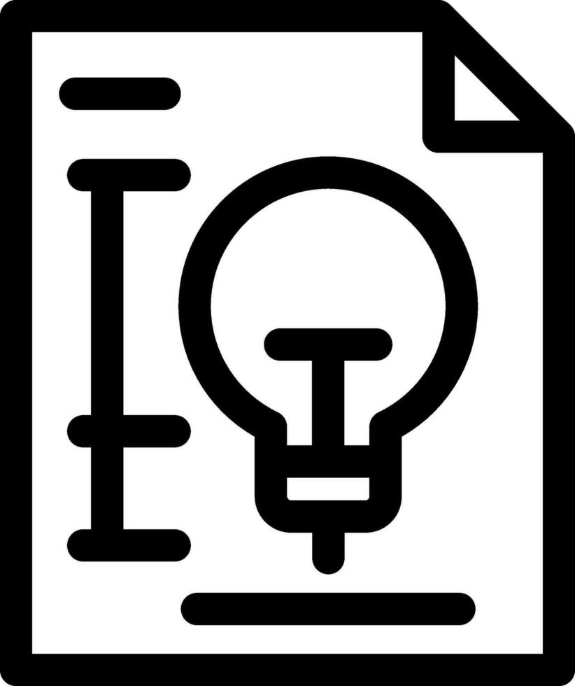 Patent Creative Icon Design vector