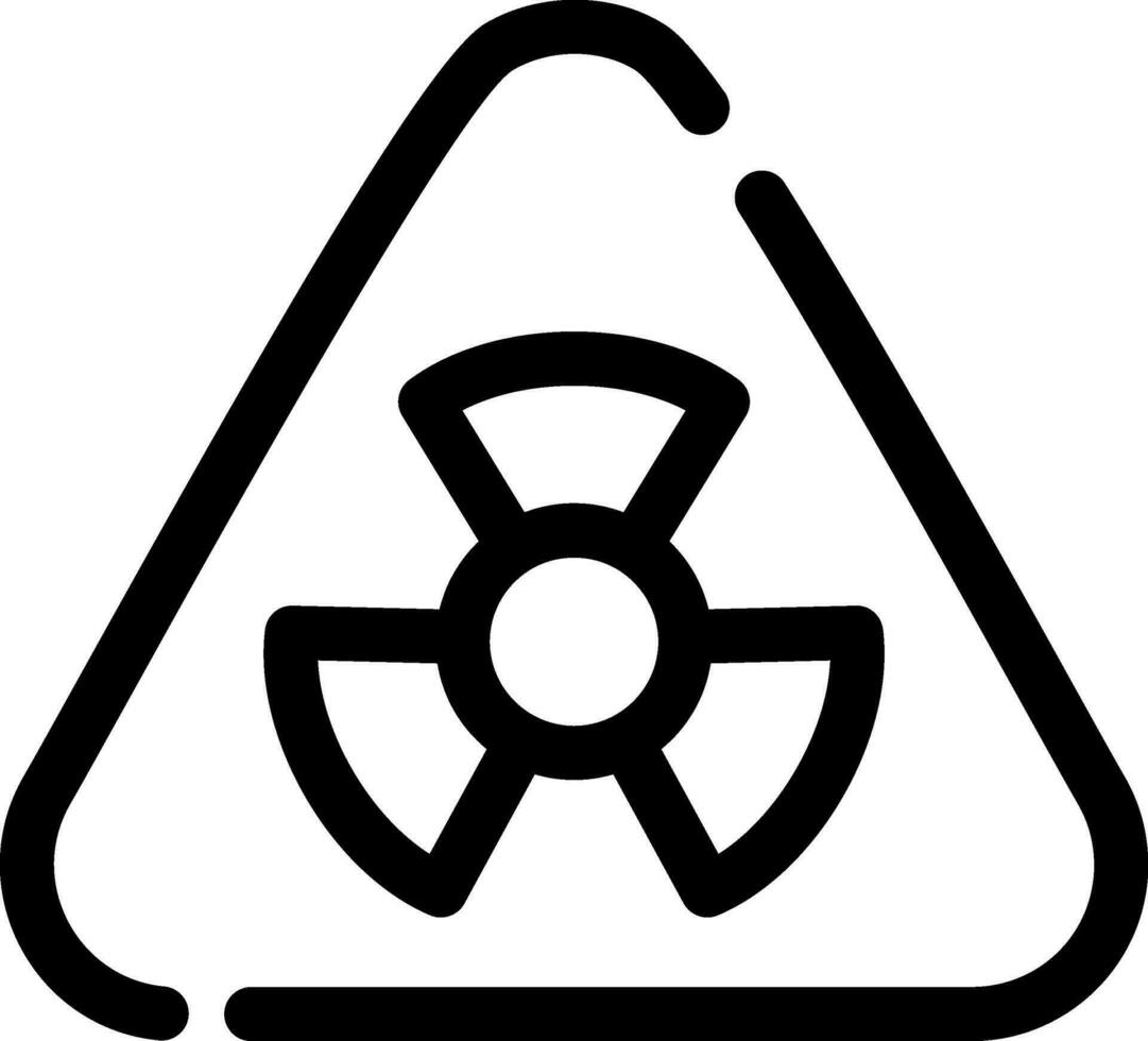 Radiation Creative Icons Design vector