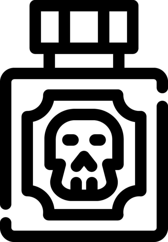Poison Creative Icons Design vector