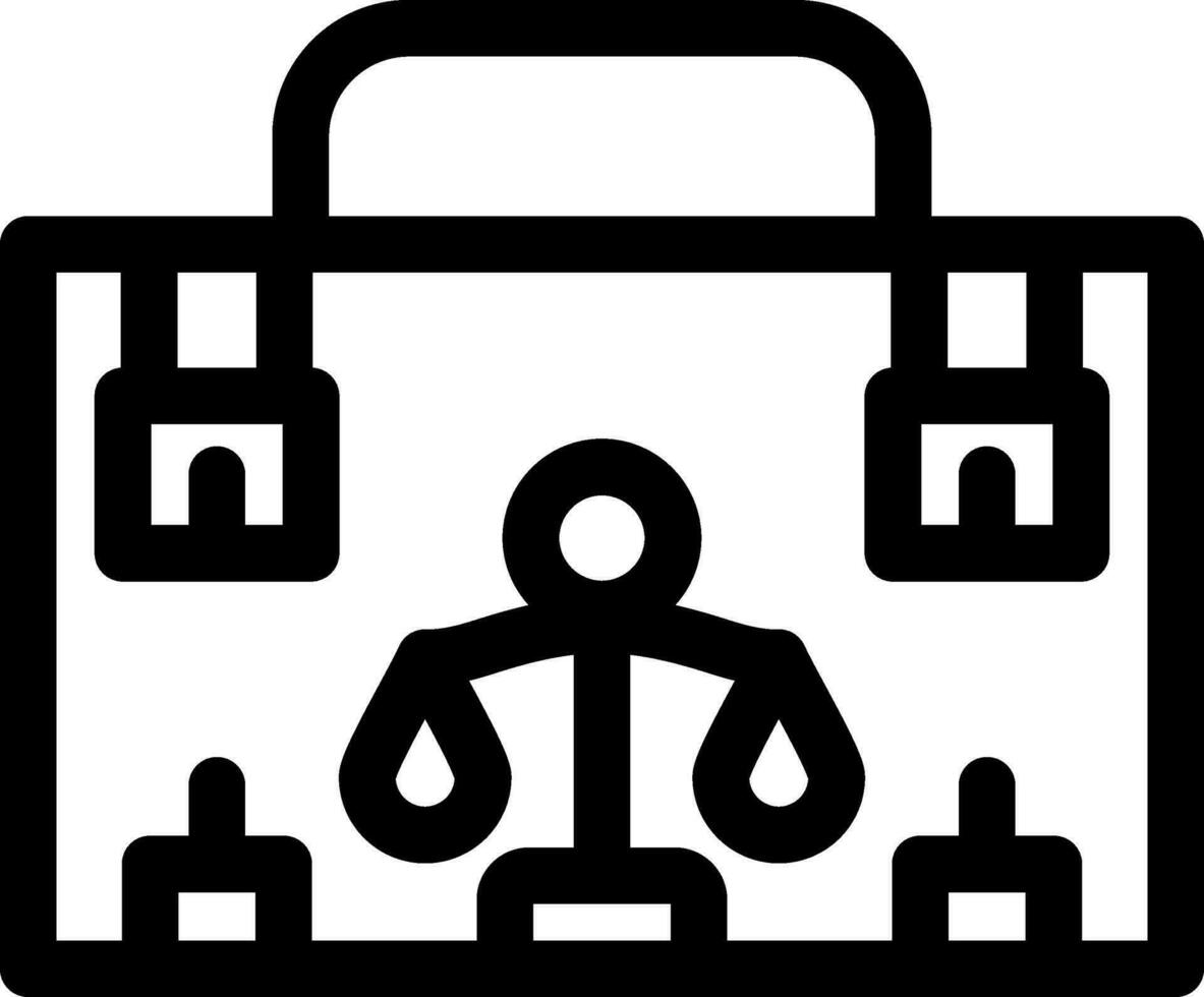 Briefcase Creative Icon Design vector
