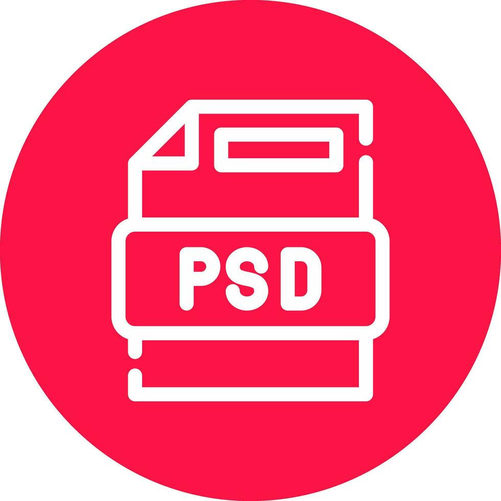 diseño de icono creativo de archivo psd vector