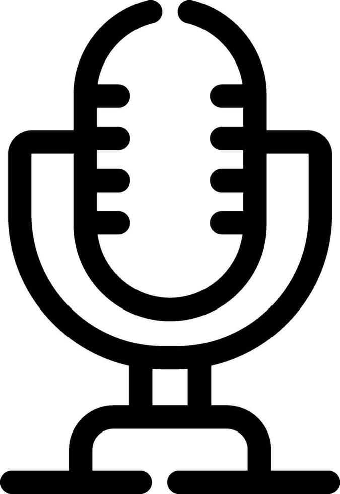Microphone Creative Icon Design vector