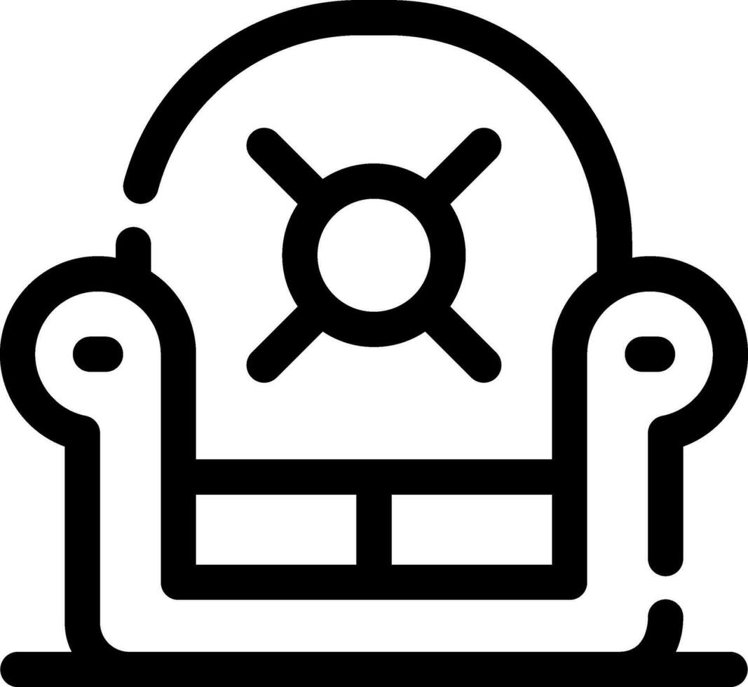 Armchair Creative Icons Design vector