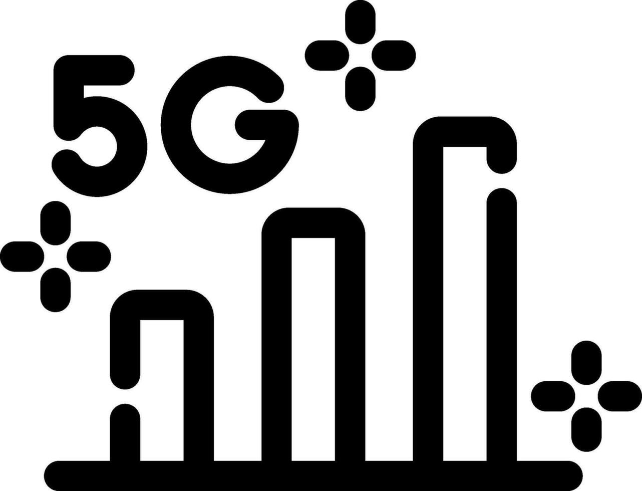 diseño de icono creativo 5g vector