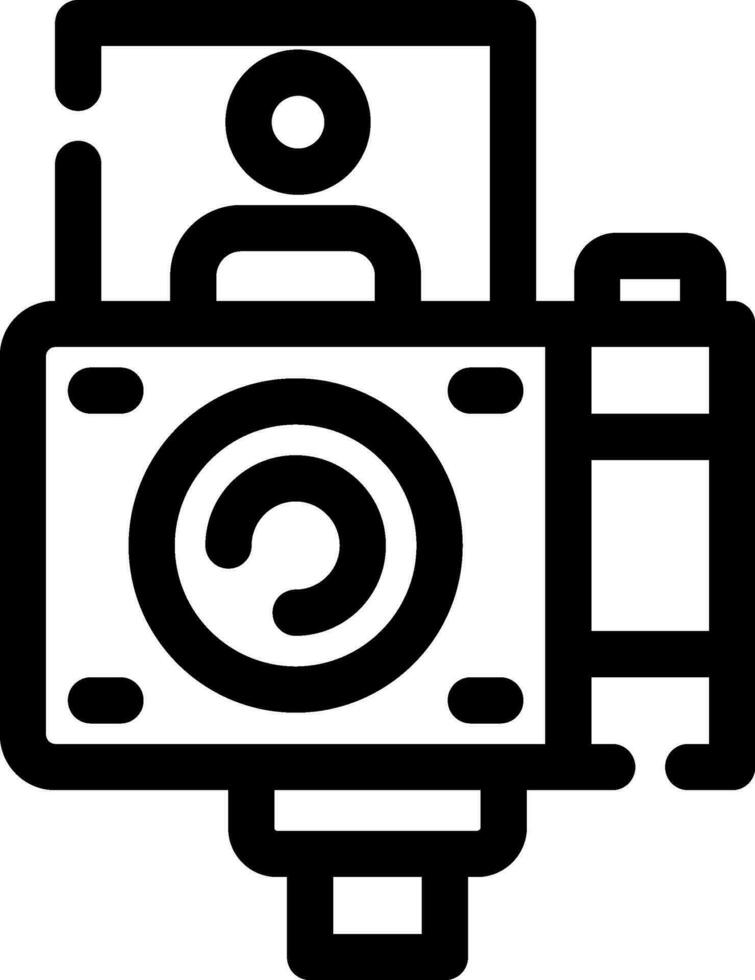 Vlogger Creative Icons Design vector