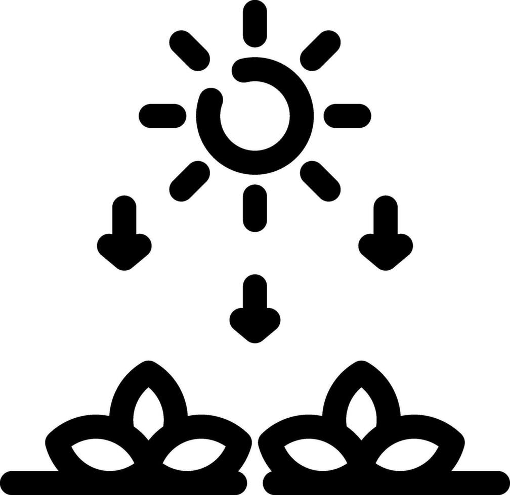 Photosynthesis Creative Icon Design vector