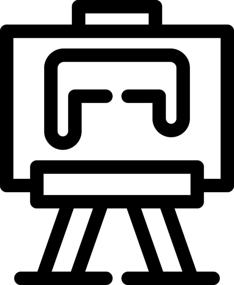 Paint Canvas Creative Icon Design vector