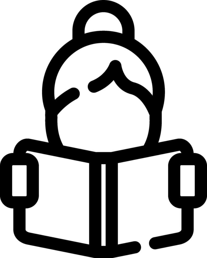 Reading Creative Icon Design vector
