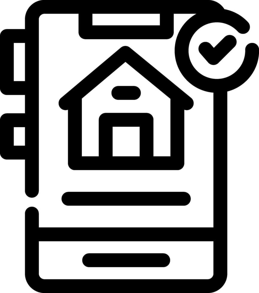 Home Insurance Creative Icon Design vector