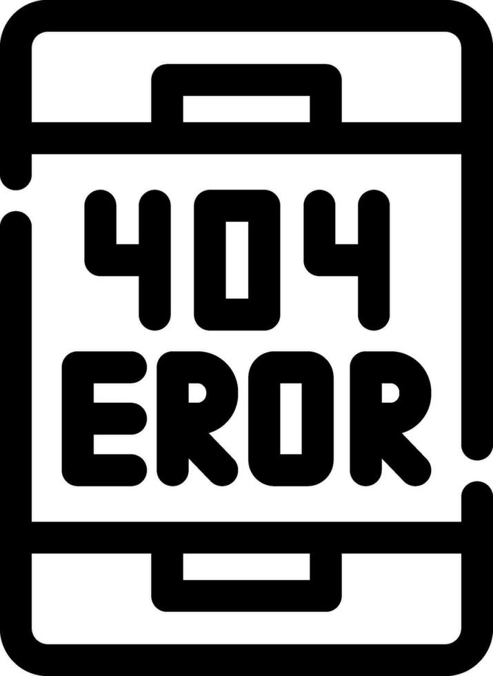 Error Creative Icon Design vector