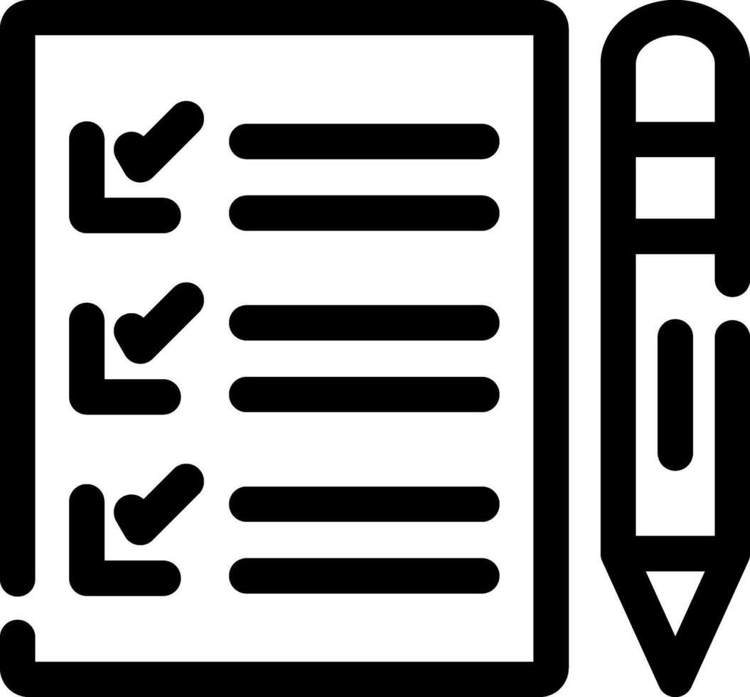 Exam Creative Icon Design vector
