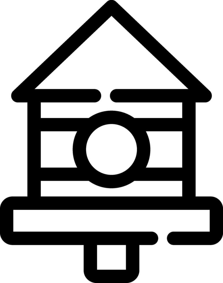 Birdhouse Creative Icon Design vector