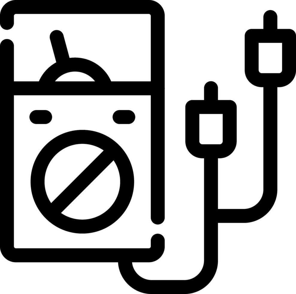 Multimeter Creative Icon Design vector