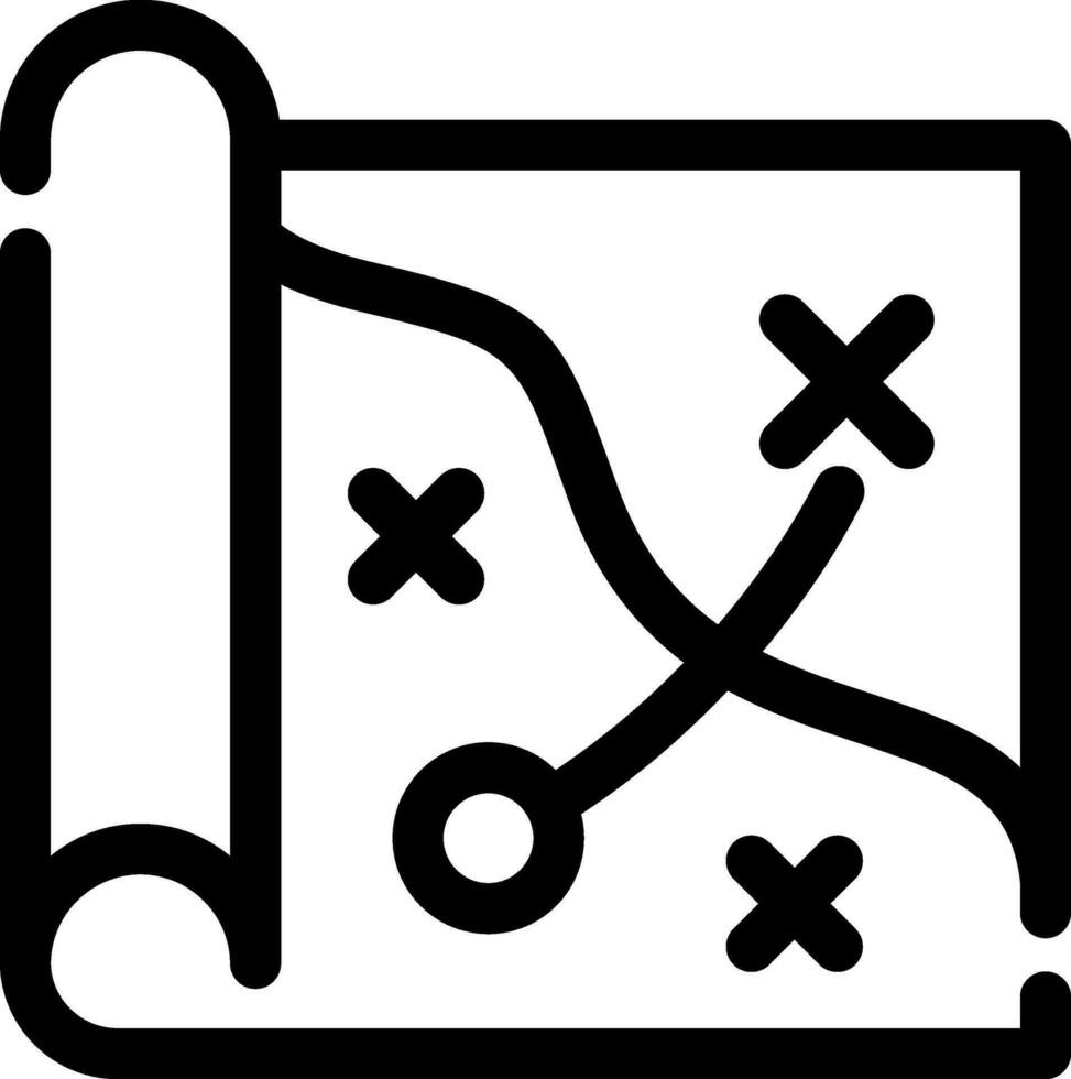 Map Creative Icon Design vector
