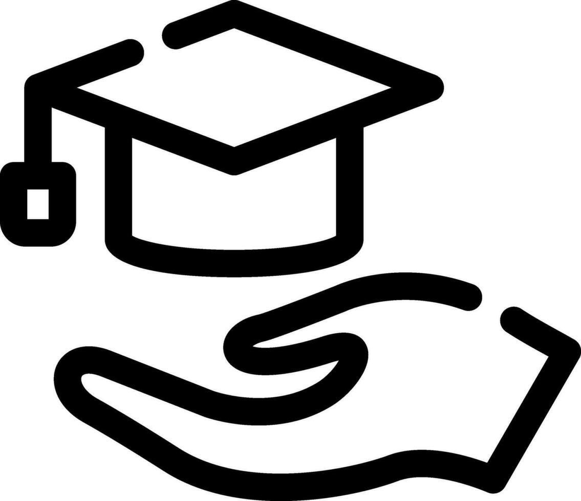Scholarship Creative Icon Design vector