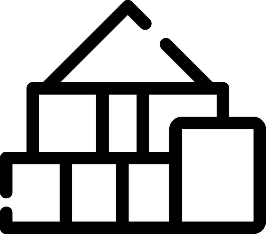 Blocks Creative Icon Design vector