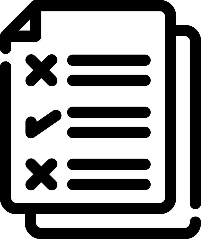 Exam Creative Icon Design vector