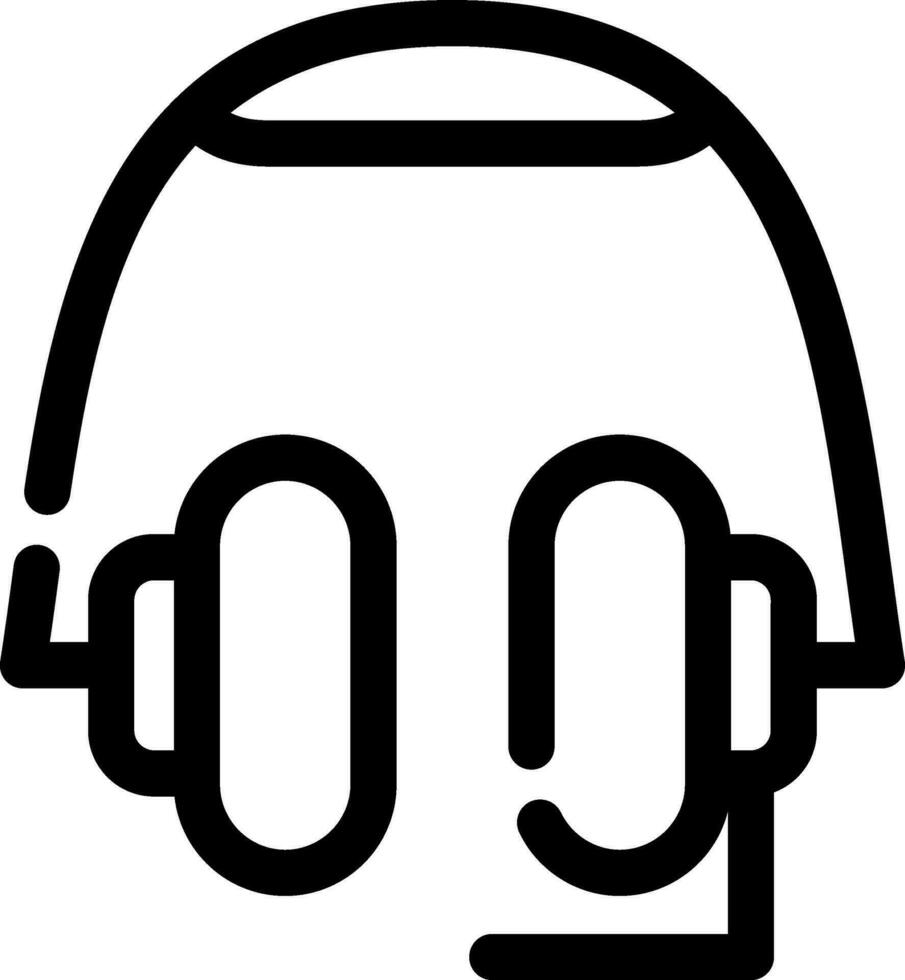 Headphones Creative Icon Design vector