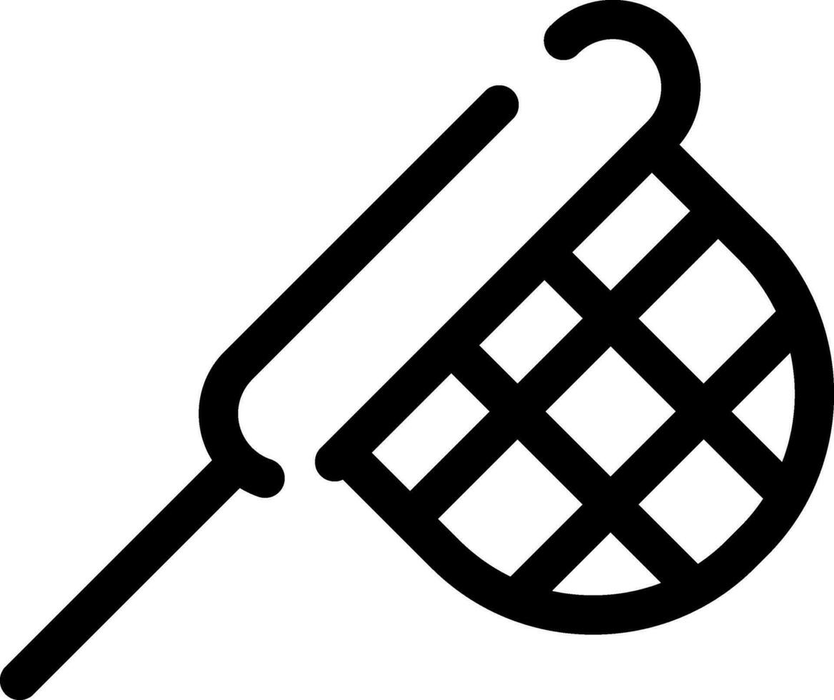 Hand Net Creative Icon Design vector